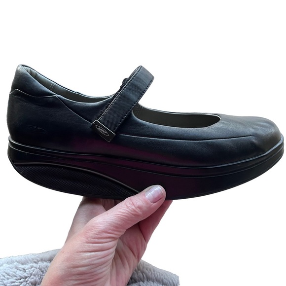 MBT Sirima Black Women's Rocking Technology Mary Jane Shoes Size 8 - Picture 3 of 14